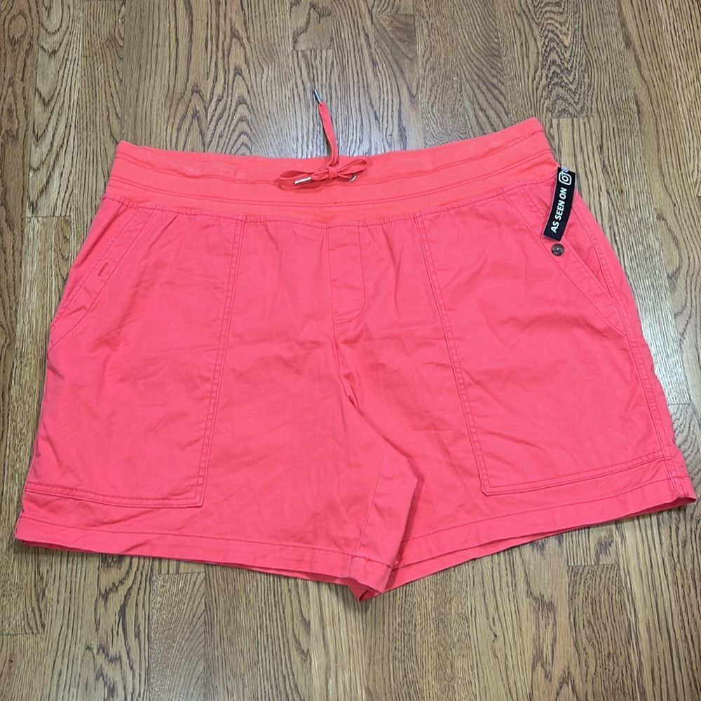 Terra & Sky Drawstring Shorts NWOT 2X